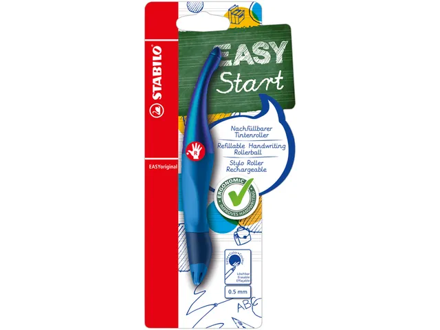Rollerpen Easyoriginal rechtshandig holograph edition medium blauw
