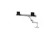 Moniotarm Lx Desk Dual Direct 2 Schermen Wit