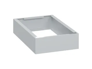 sokkel,HxBxD 100x300x500mm,kunststof,RAL7035,meerprijs - 1