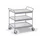 Universele Wagen 150kg Laadvl. Lxb 785x500mm 3 Etages Zilvergrijs
