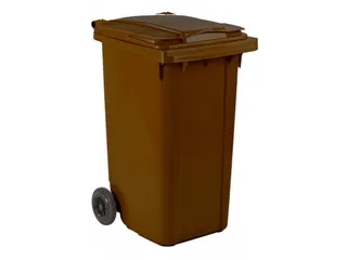 Mini-container 240 liter Bruin - 1