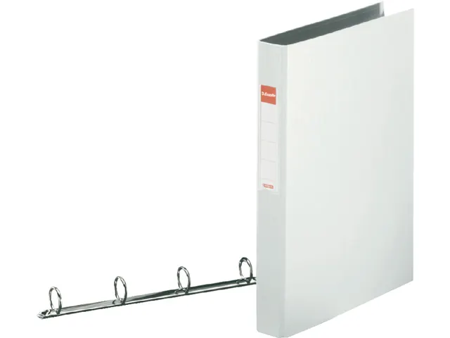Ringband Esselte 4 rings O-mech A4 25mm Pp Wit