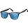 Zonnebril Montana met Revo blauw glas zwart