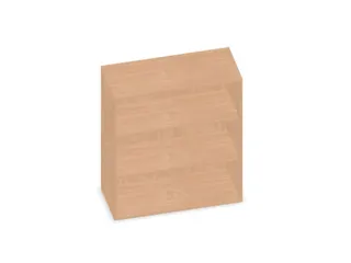 kantoorstelling,HxBxD 1150x1000x430mm,2xhouten vloer,decor romp beuken - 2