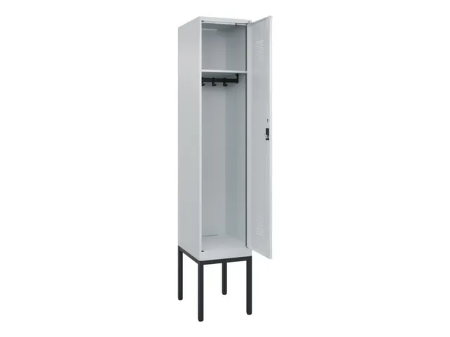 locker,HxBxD 2120x400x500mm,1vak,vak B 400mm,cil.-slot,voetonderstel