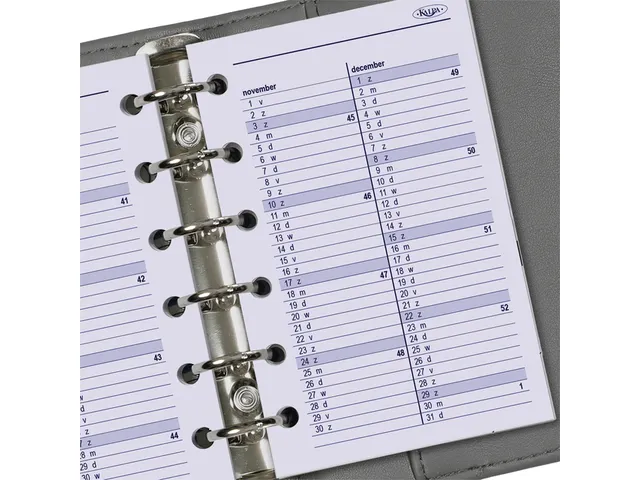 Agendavulling 2027 Kalpa Pocket 1dag/1pagina