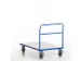 chariot avec barre de poussée force 500kg plateau Lxl 1200x800mm
