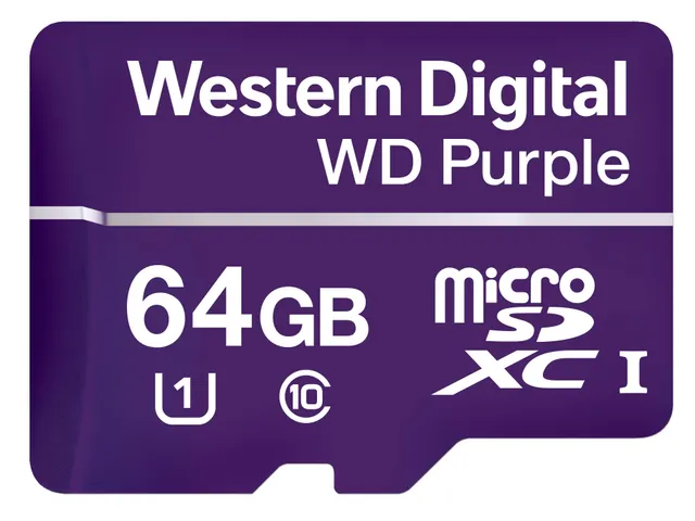 Western Digital Purple 64 GB MicroSDXC Klasse 10
