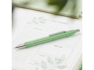 Balpen Schneider Epsilon mint groen, blauwschrijvend - 4