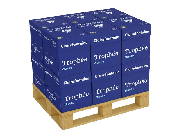 Kopieerpapier Clairefontaine Clairalfa A4 80 Gram Wit Halve Pallet