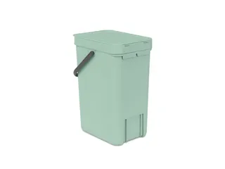 Afvalemmer Sort & Go 12 Liter Jade Lichtgroen - 4