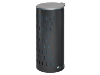 Afvalverzamelaar Antraciet 120 Liter 850x380x440mm Met Deur - 2