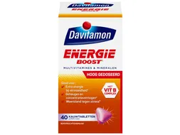 Davitamon Energie Boost Bosvruchten 40 kauwvitamines