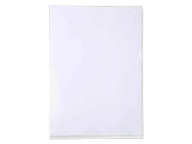 100 L-Mappen A4 0.13mm Gladde Pvc Clear Sterke Kwaliteit