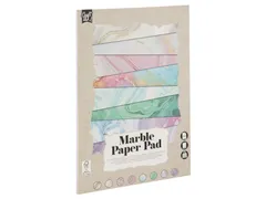 Hobbykarton CraftID A4 175gr marmer 16 vel