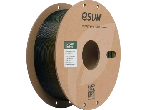 eSUN 3D printer Filament PLA-Clear 1,75mm Geel Groen Blauw 1kg