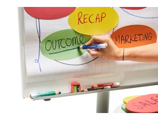 Whiteboardpotlood STABILO MARKdry 648/4 incl. slijper + microvezeldoek - 8
