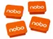 Aimant Nobo 22m orange 4 pièces