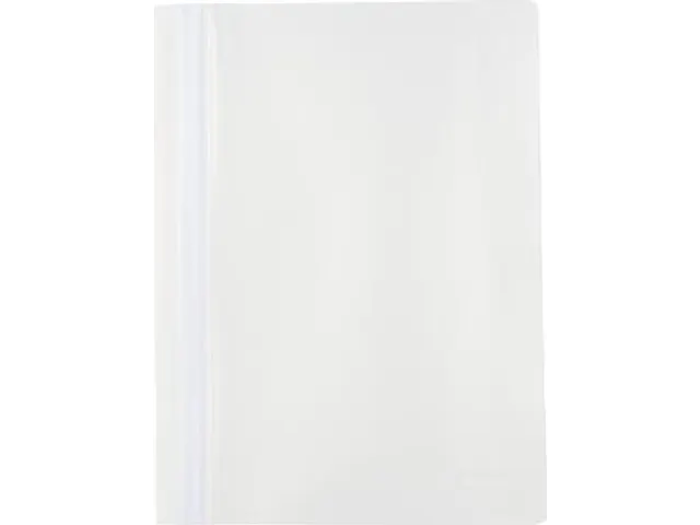 snelhechtmap, ft A4, PP, pak van 25 stuks, wit