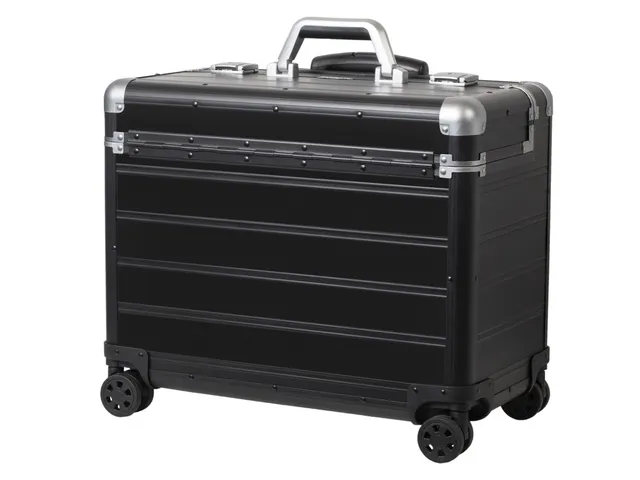 Pilotenkoffer Alumaxx Pandora mat zwart aluminium