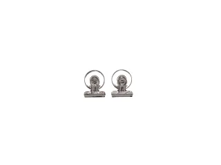 Papierklem MAUL Bulldog met magneet 30mm capaciteit 10mm zilver - 11