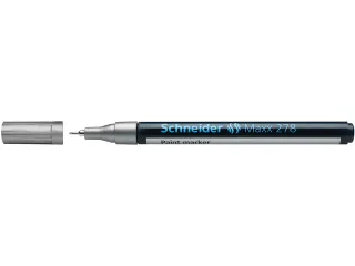 Lakmarker Schneider Maxx 278 0.8mm Zilver - 3