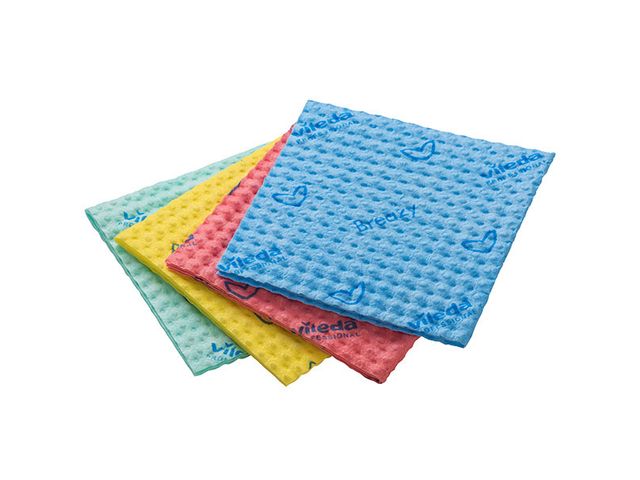 Vileda Breazy Lingettes De Nettoyage Microfibre X Cm Vert Discountoffice Be