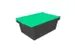 Herbruikbare containers HxLxB 240x610x400mm 38l PP-regeneraat groen