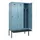 locker met bank,voor scheiding van kleding,HxBxD 2120x1200x815mm,3vak