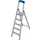 industriële ladder,eenzijdig,5treden m. R13-laag,treden met profiel