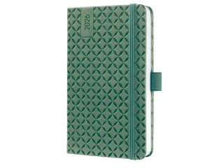 Weekagenda Flair A6 2026 (NL/FR/EN/DU) Natural Green Hardcover - 2