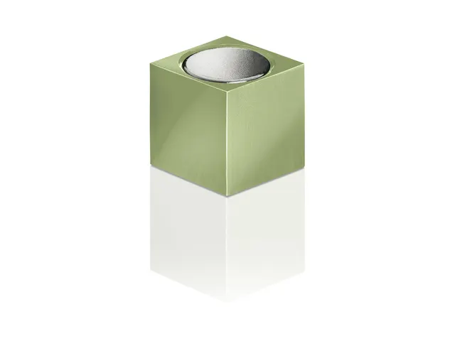 Magneten Sigel voor glasbord set 3kleuren C5 sterk 11x11x11mm turquois