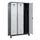 locker voor scheiding van kleding,HxBxD 1950x1200x500mm,3vak