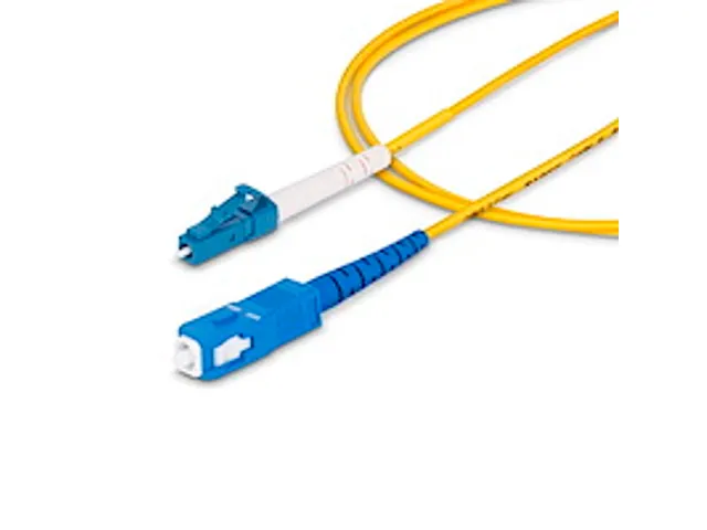 5m LC naar SC (UPC) OS2 Single Mode Simplex Glasvezel Kabel