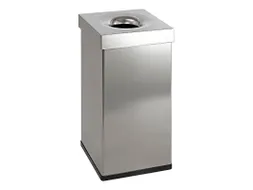 Vlamdovende papierbak Carro Flame 55 liter RVS