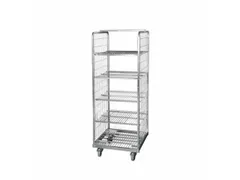 rolcontainer,draagverm. 500kg,HxLxB 1670x600x600mm,nuttige H 1490mm