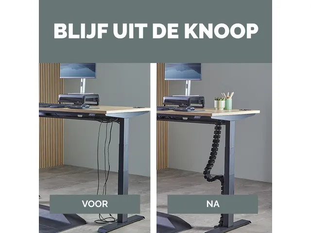 Kabelslang Fellowes zwart