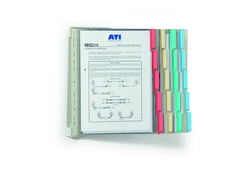 Durable 5692 Zichtpanelensysteem Wand FUNCTION WALL 20 tassen Assorti