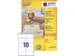 Etiquette Avery Zweckform 3425 105x57mm blanc 1000 pièces