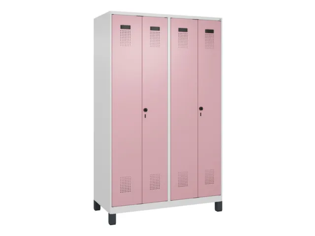 locker voor scheiding van kleding,HxBxD 1950x1200x500mm,4vak