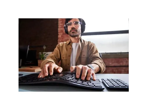 Toetsenbord HP 965 BLK Ergonomisch draadloos QWERTY
