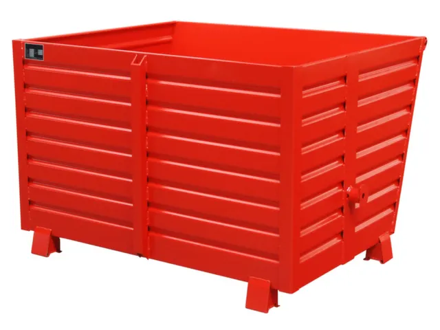 Kiepbak 1000x1500x1200mm 1.5m³ 140kg 2000kg Ral3000