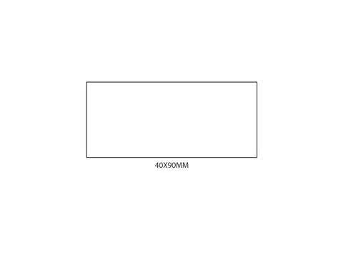 ID4090 BROTHER stamp label 40x90mm 12