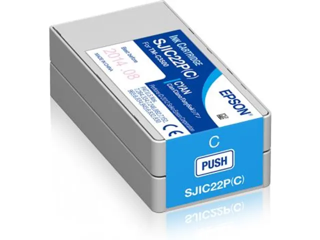 Epson SJIC22P Inktcartridge Cyaan