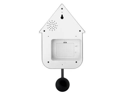 Wandklok NeXtime Twitter 21,5x41,5 cm wit