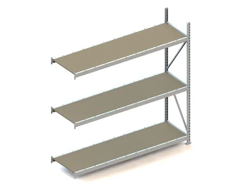 Breedvakstelling Aanbouwveld Hxbxd 2200x2251x650mm 3 Houten Legborden