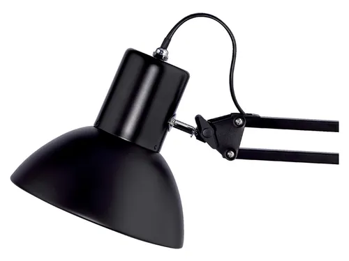 Bureaulamp Unilux Success 80 LED met klem en voet Zwart