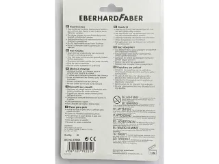 Haarkrijt Eberhard Faber metallic kleuren 3st. Ass. (roze,blauw,groen) - 6