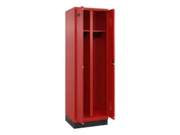 locker voor scheiding van kleding,HxBxD 1950x600x500mm,2vak