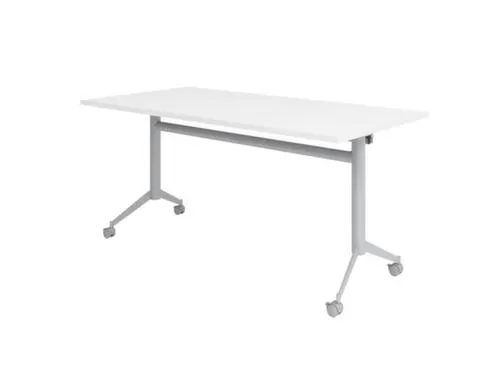 klaptafel,verrijdbaar,HxBxD 750x1600x800mm,rechthoekig